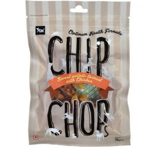 Chip Chops Sweet Potato Twined with Chicken, 70 gms - Dog Treat