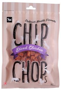 Chip Chops Diced Chicken, 70 gms - Dog Treat