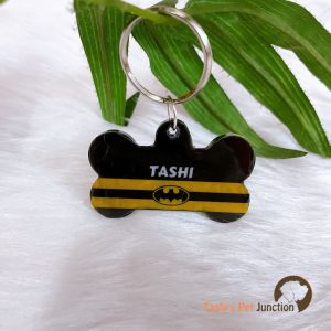 Batman Series 2 - Personalized/Customized Name ID Tags for Dogs and Cats with Name and Contact Details