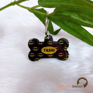 Batman Series 1 - Personalized/Customized Name ID Tags for Dogs and Cats with Name and Contact Details