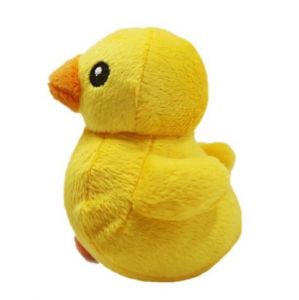 Plush Squeaky Chew Interactive Pet Toys For Your Pups, Dogs, Kittens and Cats - Duck