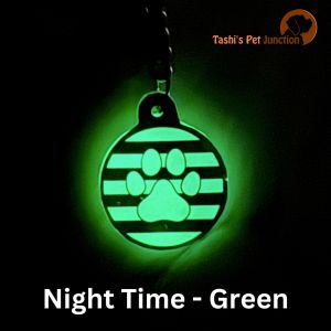 Personalized Pet Keychain | Custom Cat Keychain | Resin Acrylic Dog Keychain | Dog Memorial Gift | Radiant Glow In The Dark Keychain | Luminous Radium Pet Parent Charm | Glow Pet Lover Keychain | Paw Print Glow Keychain - Paws and Glow Keyring