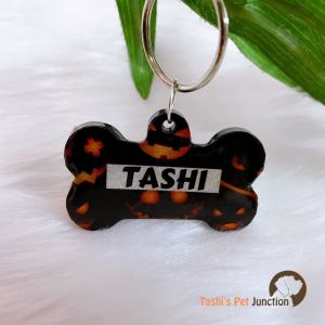 Trick or Treat Series 2 - Personalized/Customized Name ID Tags for Dogs and Cats with Name and Contact Details