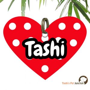 Customized Engraved Pet Name Collar Tags | Unique Cute Resin Dog ID Tags | Personalized Cat ID Tags | Heart Shaped Tags | Spotted Heart Polka Love Cherry Dotted Darling ID | Love Spots Dotty Crimson Charm Pet ID | Whimsy Red Delight ID - Heart of Dots