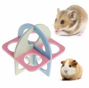 Small Animal Activity Pet Toy, Ladder Exercise Fitness Toys for Hamster, Squirrel, Chinchilla and Guinea Pig