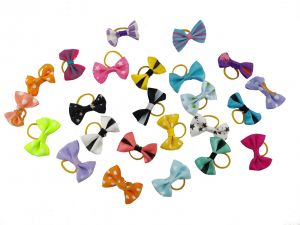 Hair Bows Rubber Bands Fashion Cute for Dog, Puppy, Cat and Kitten