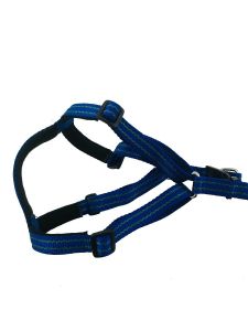 Nylon Printed Adjustable Harness and Leash Set for Small to Medium Dogs, Medium