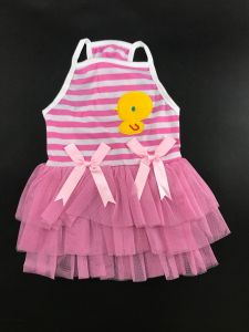 Cotton Frock for Dogs and Cats - Chick Swing Dress (Pet Clothing)