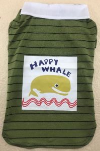 Cotton T-Shirt for Dogs - Dolphin (Pet Clothing) - XXL