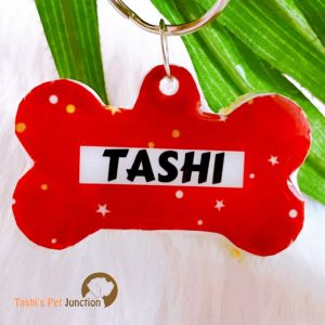 Personalized/Customized Name ID Tags | Seasonal Holiday Tags | Cute Resin Dog Tags | Unique Dog ID Tags | Personalized Cat ID Tags | Engraved Dog ID Tags | Dog Collar Tags | Gift Ideas for a Dog Cat Parent - Christmas Theme 5