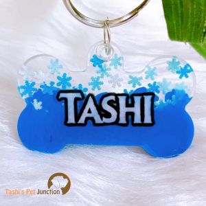 Personalized/Customized Name ID Tags | Cute Resin Dog Tags | Unique Dog ID Tags | Personalized Cat ID Tags | Engraved Dog ID Tags | Dog Collar Tags | Gift Ideas for a Dog Cat Parent - Frozen Movie Theme