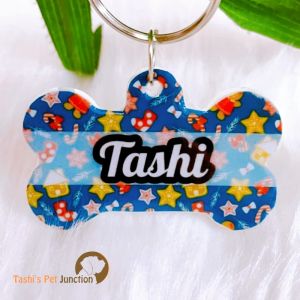 Personalized/Customized Name ID Tags | Seasonal Holiday Tags | Cute Resin Dog Tags | Unique Dog ID Tags | Personalized Cat ID Tags | Engraved Dog ID Tags | Dog Collar Tags | Gift Ideas for a Dog Cat Parent - Christmas Theme 15