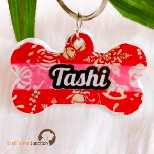 Personalized/Customized Name ID Tags | Seasonal Holiday Tags | Cute Resin Dog Tags | Unique Dog ID Tags | Personalized Cat ID Tags | Engraved Dog ID Tags | Dog Collar Tags | Gift Ideas for a Dog Cat Parent - Christmas Theme 18