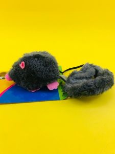 Moving Rat Plush Pull Ring Forward Cat Toy