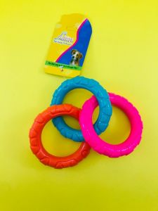 3 Piece Ring Dog Toy