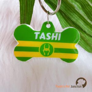 Loki Series 1 - Personalized/Customized Name ID Tags for Dogs and Cats with Name and Contact Details
