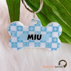 LV Series 1 - Personalized/Customized Name ID Tags for Dogs and Cats with Name and Contact Details