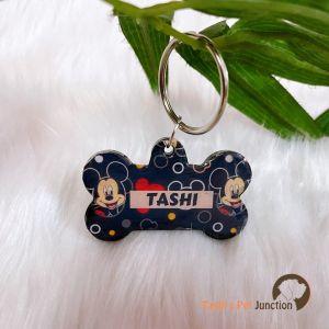 Make way for Mickey - Personalized/Customized Name ID Tags for Dogs and Cats with Name and Contact Details