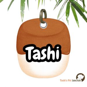 Customized Engraved Pet Name Collar Tags | Unique Cute Resin Dog ID Tags | Personalized Cat ID Tags | Food Theme Foodie Dog Tags | Sweet Choco Pup Furry Mallow Delight | Cocoa Cutie Whipped Choco Kawaii Pet ID | Toasty Mallow - Chocolate Marshmallow