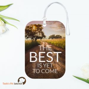 Personalized Resin Luggage Tag Keychain | Custom Luggage Bag Tag for Pet Lover | Carryon Luggage Tag | The Open Road Adventure Tag | Wanderer's Dream Luggage Tag | The Best Journey Tag | Pathway to Adventure Tag - Nature’s Voyage Luggage Tag