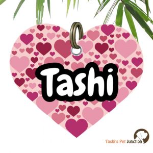 Customized Engraved Pet Name Collar Tags | Unique Cute Resin Dog ID Tags | Personalized Cat ID Tags | Heart Shaped Tags | Paw in My Heart Heartful Paws ID | Fur Ever Love Snuggle Heart Pet ID | Pink Sweetheart My Heart, My Pet Tag - Tiny Hearts Big Love